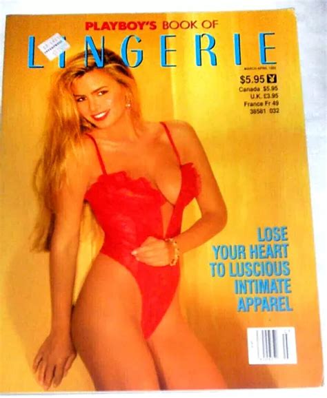 PLAYBOY SPECIAL MAGAZINE March 99 Lingerie Book Hottest Busty PlayMates MintNice 39 42