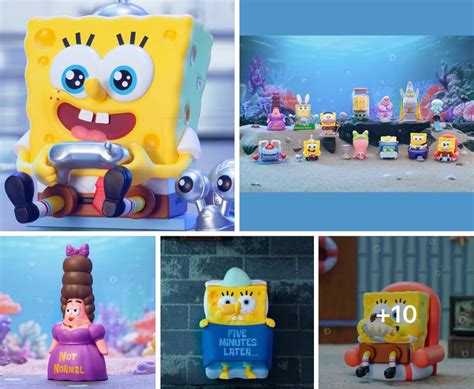 散買 海綿寶寶 人生轉場系列 泡泡瑪特 Spongebob Popmart 盲盒 全套 一套 原盒 興趣及遊戲 玩具 And 遊戲類