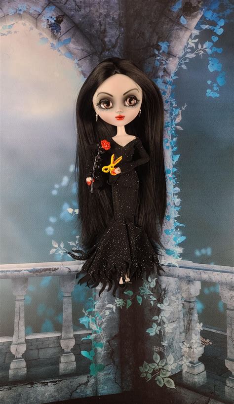 Pullip Morticia Addams Made By Me Ig Artforlovingheart R Dolls