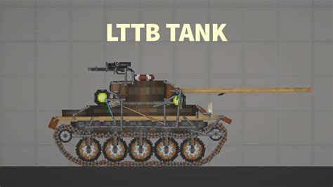 World Of Tanks Lttb Tank Tutorial In Melon Playground New Update