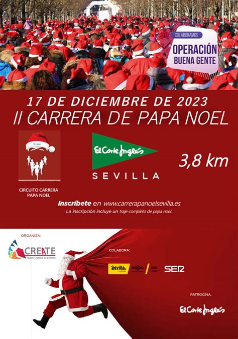 Ii Carrera De Pap Noel De Sevilla El Corte Ingl S Carrera Pap Noel