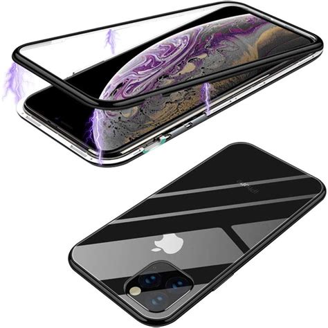 Metal Tough Glass Case For Iphone 11 Pro Screenhug