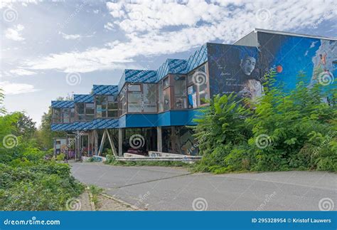 Abandoned Buildings In Teufelsberg Radar Station Editorial Stock Image