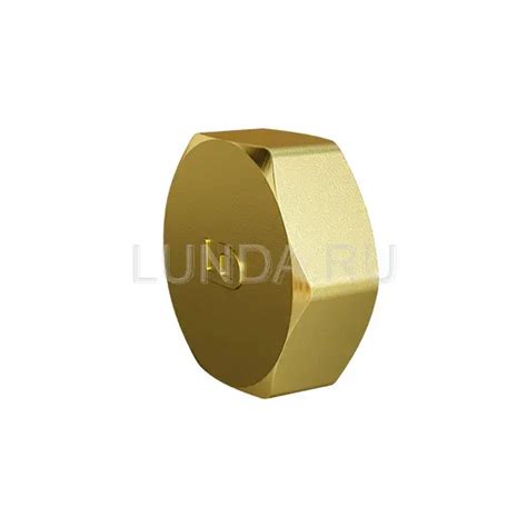Заглушка ВР латунная, LD Pride | Lunda - фитинги, фланцы, камлоки