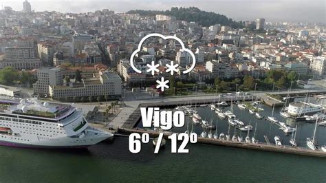 TIEMPO VIGO El tiempo en Vigo previsión meteorológica para hoy