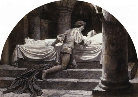 Scenes From Romeo And Juliet The Tomb V Iii Sir Frank Bernard Dicksee