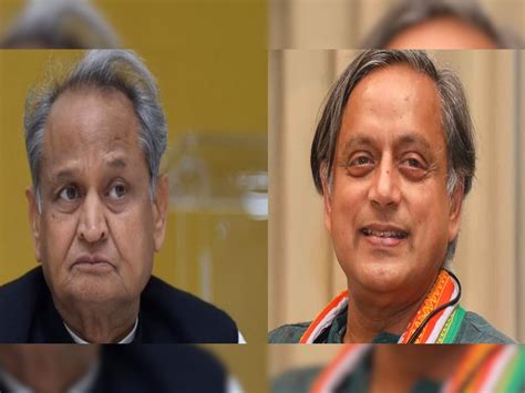 Congress President Election Does Shashi Tharoor Really Want To Contest Meet Secretly To Ashok