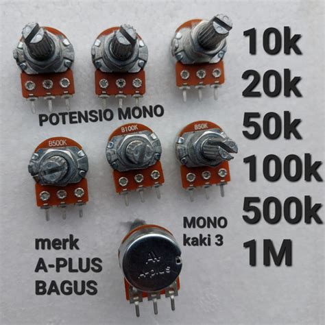 Jual Potensio Mono K Mega M A Plus Bagus K Kab Bekasi