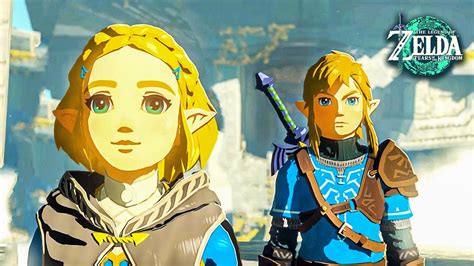 Zelda Tears Of The Kingdom All Cutscenes Movie Full Story 2023 YouTube