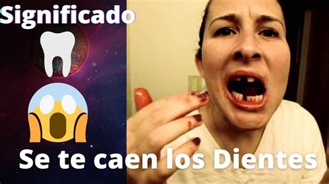 Qué Significa Soñar que se te Caen los Dientes Muelas Simbolismo