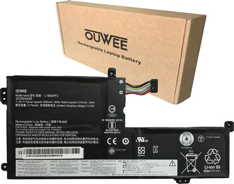 Amazon Ouwee L M Pf Laptop Battery Compatible With Lenovo