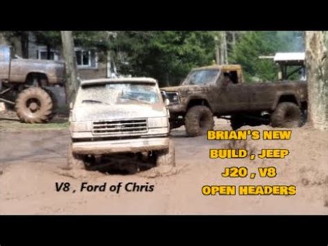 2019 PINE SWAMP MUD BOG BRIAN CHRIS THEIR MUD TRUCKS IN ACTION