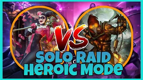 HBHQ Vs HSC Solo Raid Heroic Mode I Injustice 2 Mobile YouTube