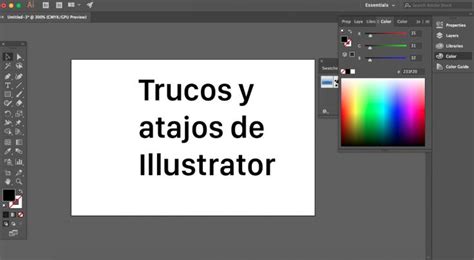 Trucos Y Atajos De Adobe Illustrator Que Quiz No Conoc As Manual En