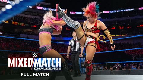 Full Match Braun Strowman And Alexa Bliss Vs Miz And Asuka Wwe Mixed