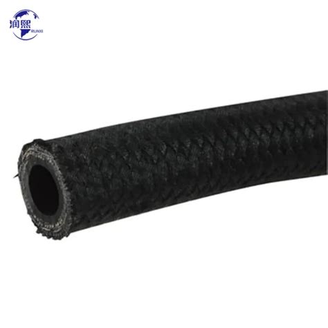 Steel Wire Reinforced Sae R Fiber Braid Hydraulic Rubber