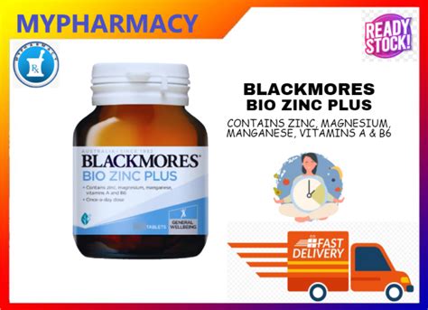 Blackmores Bio Zinc Plus Lazada