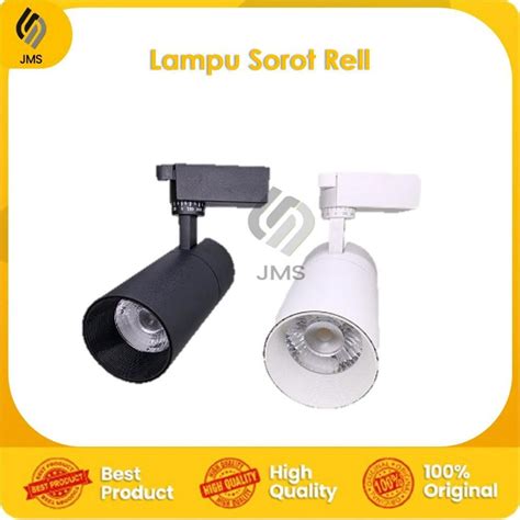 Jual Lampu Sorot Rell Track Light Cob W W Spotlight Lampu Sorot