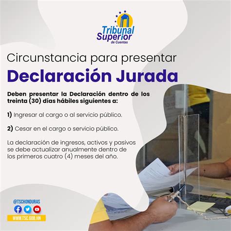 TSC Honduras On Twitter Circunstancias Para Presentar La