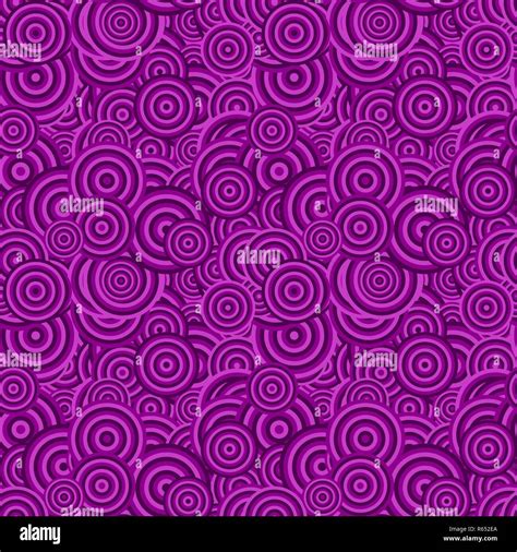 Seamless Concentric Circle Pattern Background Vector Graphic Stock