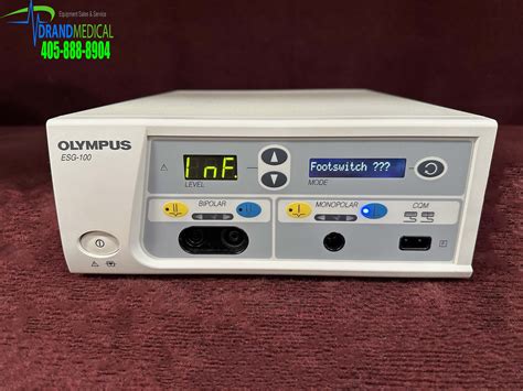 Olympus Esg Electrosurgical Generator Software V A W Foot