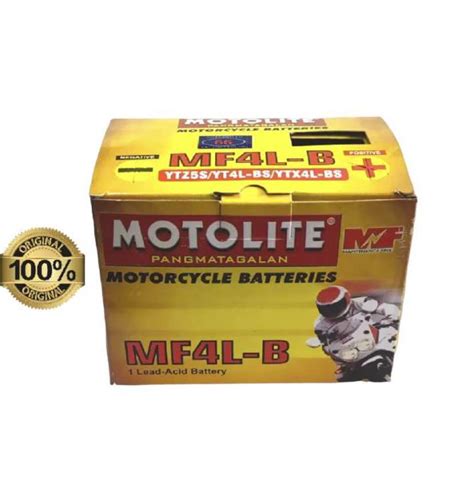 Motolite Mf L B Maintenance Free Motorcycle Battery Lazada Ph