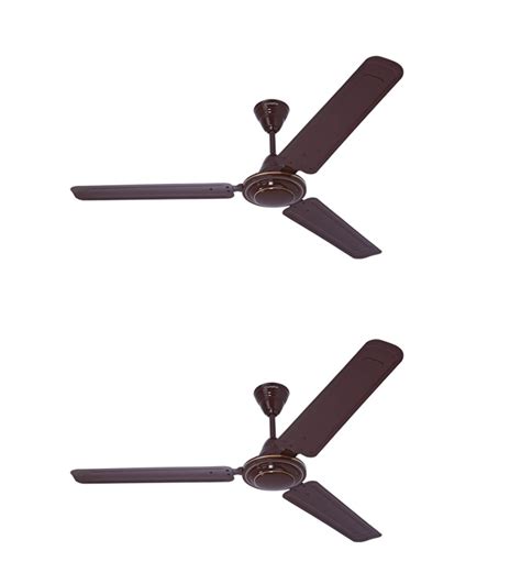 Buy Crompton Briz Air Mm Ceiling Fan Brown Set Of Pcs At