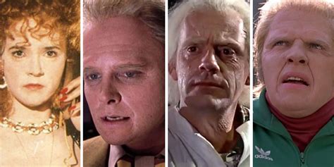 Back to the Future cast then and now - comparing their aged makeup to today