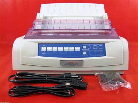 Okidata Oki 490 Ml490 Dot Matrix Printer 62418901 Parallel And Usb Ebay