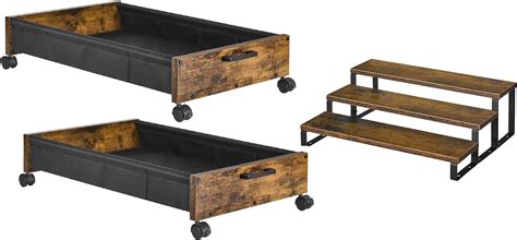 Amazon.com: FOUCSSOMEI Under Bed Storage with Wheels, Under Bed Drawers Heavy Duty : Home & Kitchen