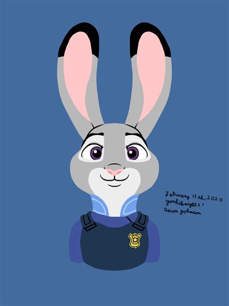 Judith Laverne Hopps Aka Judy Hopps Zootopia By Yoshithefox On Deviantart