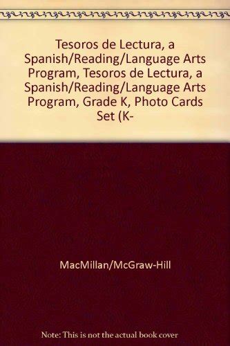 Tesoros De Lectura A Spanish Reading Language Arts Program Grade K