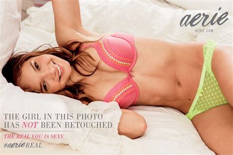 Aerie Real Unretouched Lingerie Campaign Photos