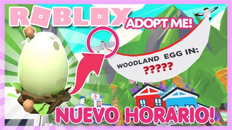 Nuevo Horario Adopt Me Cambia Hora De Lanzamiento De Huevo Del Bosque