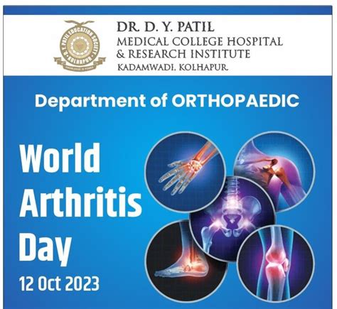 D Y Patil Hospital World Arthritis Day On 12 October 2023 D Y Patil Hospital