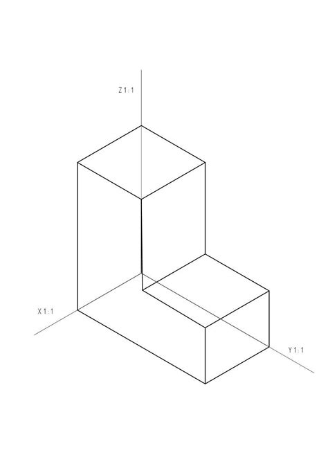 Narysuj bryłę w izonometriiNajlepiej na kartce w kratkę pls na teraz