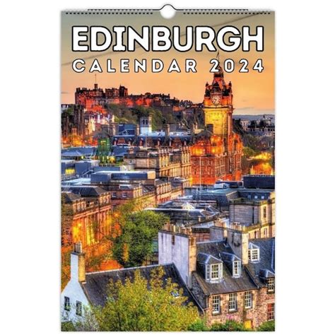 Wall Calendar 2024 Scotland Etsy