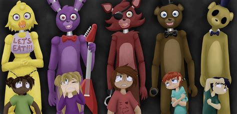 Fnaf Wallpaper The Children By Insanelyadd On Deviantart