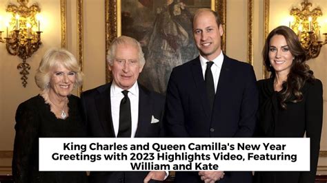 King Charles and Queen Camilla's New Year Greetings Royal Couple Shares ...