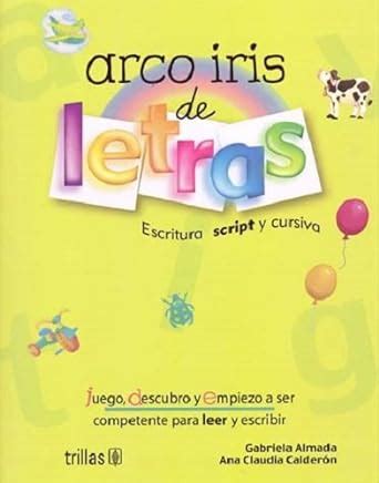 Arco Iris De Letras Rainbow Letters Escritura Script Y Cursiva