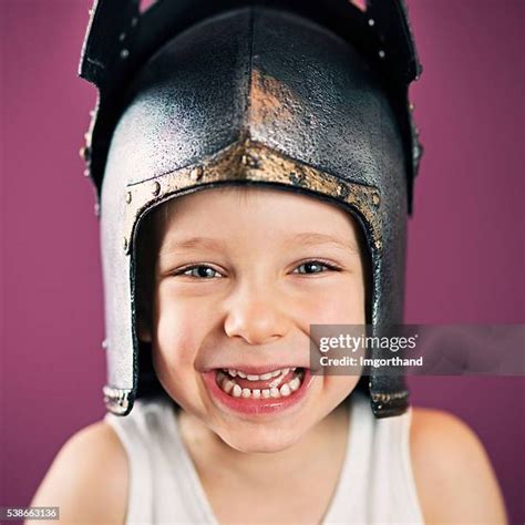 Knight Head In Helmet Photos And Premium High Res Pictures Getty Images