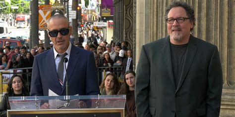 RDJ Delivers Touching Speech At Jon Favreau S Walk Of Fame Ceremony