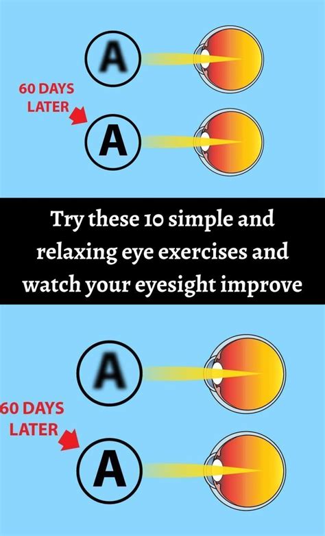 Try these 10 simple and relaxing eye exercises and watch your eyesight ...