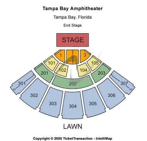 Tampa Bay Amphitheatre Tickets in Tampa Florida, Seating Charts, Events ...