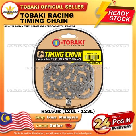 RS150R TOBAKI RACING TIMING CHAIN RANTAI TAIMING RS150 Shopee Malaysia