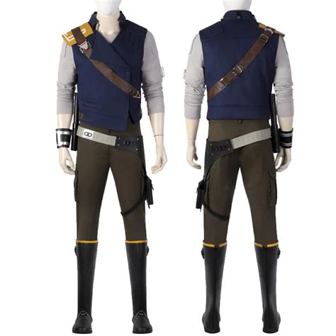 Costume Cosplay de survie pour homme déguisement Cal Kestis tenue de