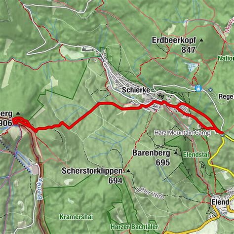 Schierke Großer Winterberg BERGFEX Wanderung Tour Sachsen Anhalt