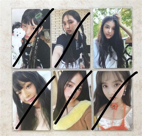 Wts Newjeans Hyein Minji Hanni Danielle Stayc Sieun Pcs Hobbies And Toys