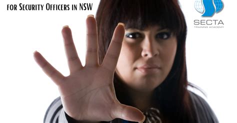 Recognized Hold Techniques For Security Officers In NSW Secta