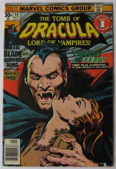 Tomb Of Dracula Sep Marvel Fn Condition Blade